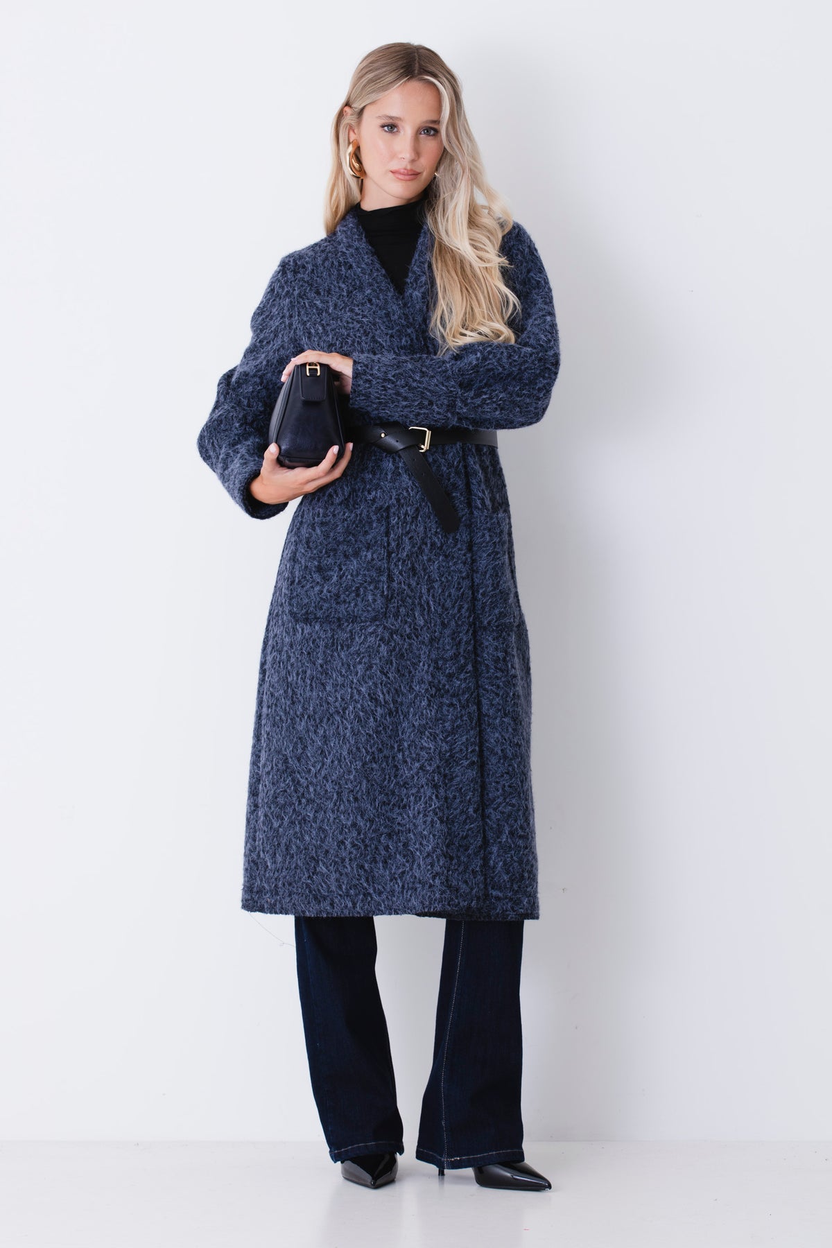 Cappotto lungo in lana cotta - FW27