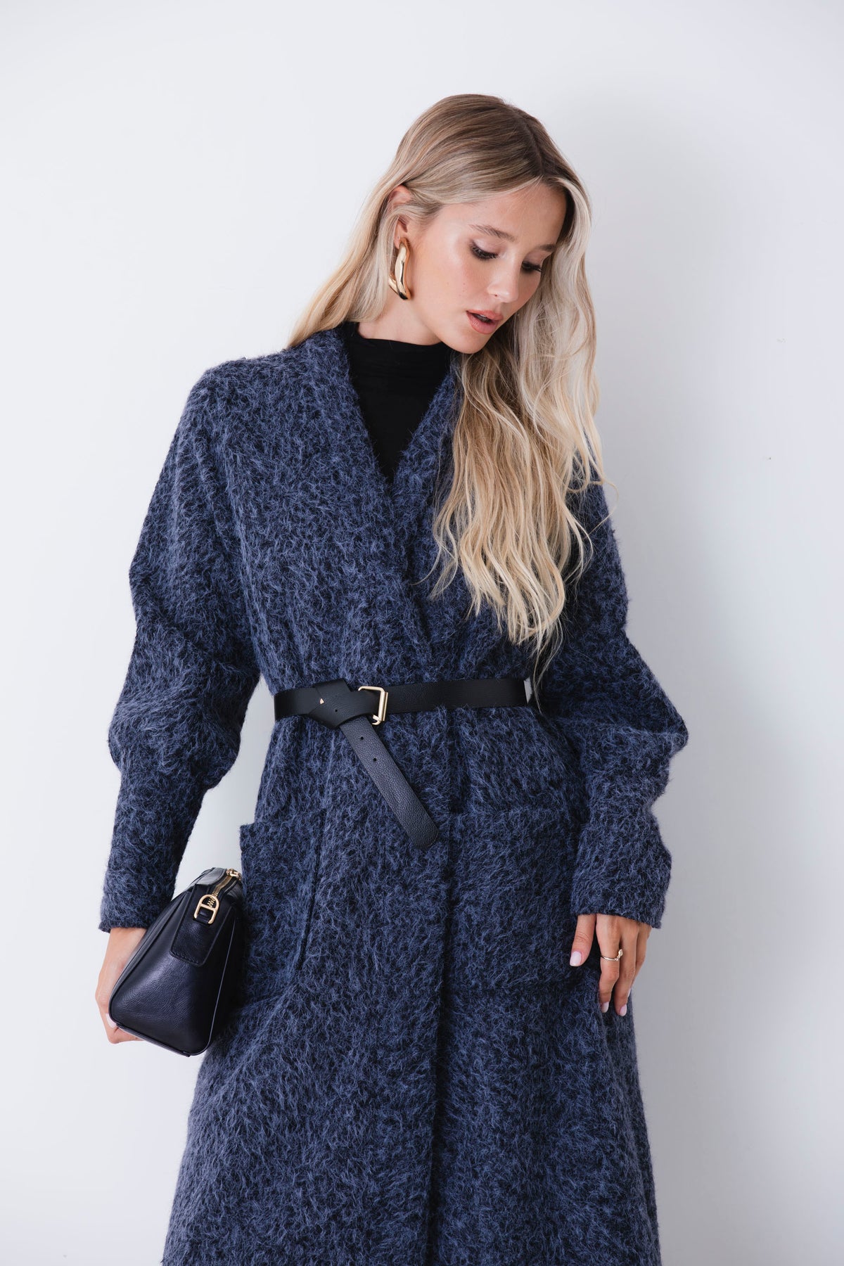 Cappotto lungo in lana cotta - FW27