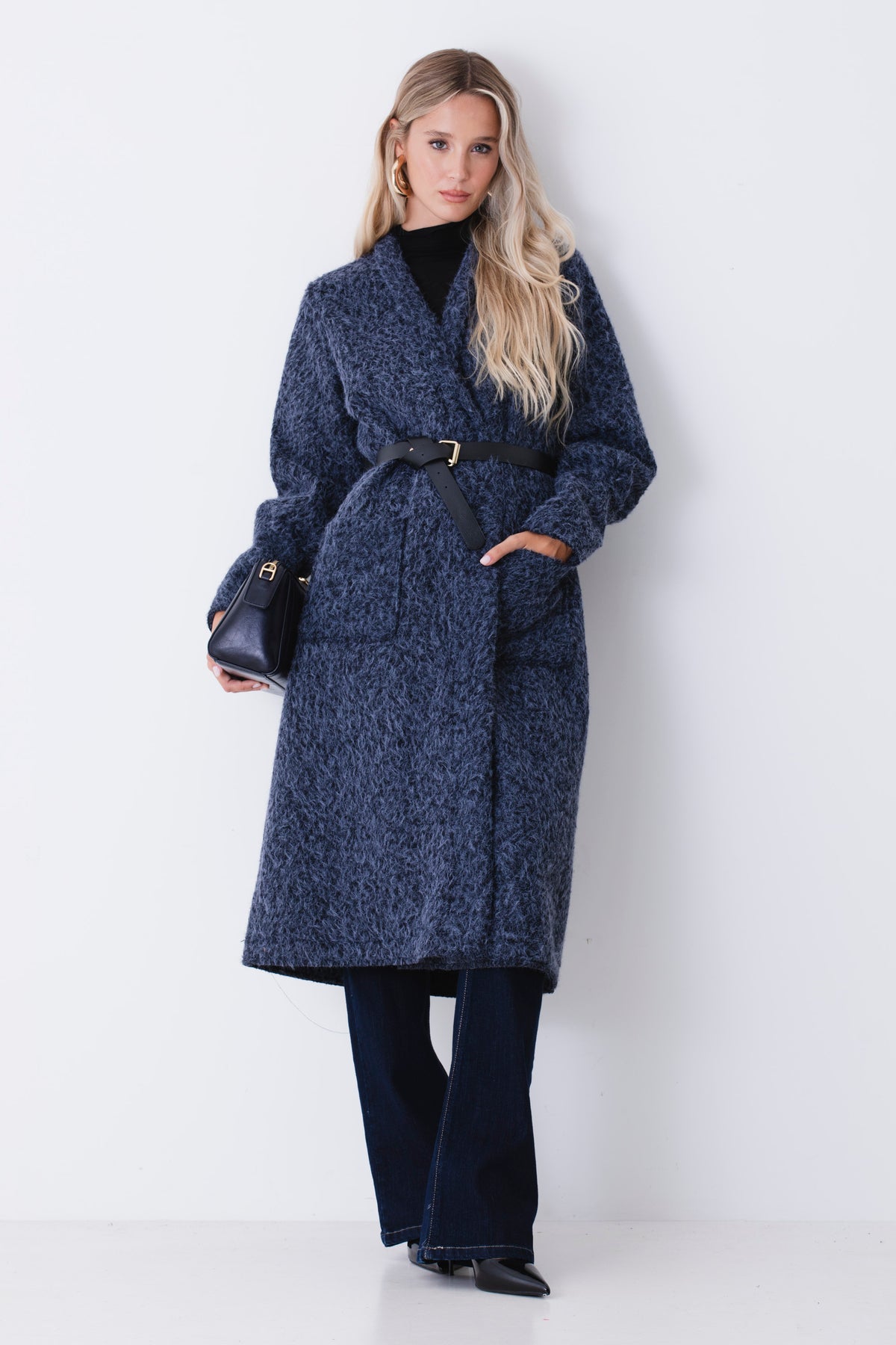 Cappotto lungo in lana cotta - FW27