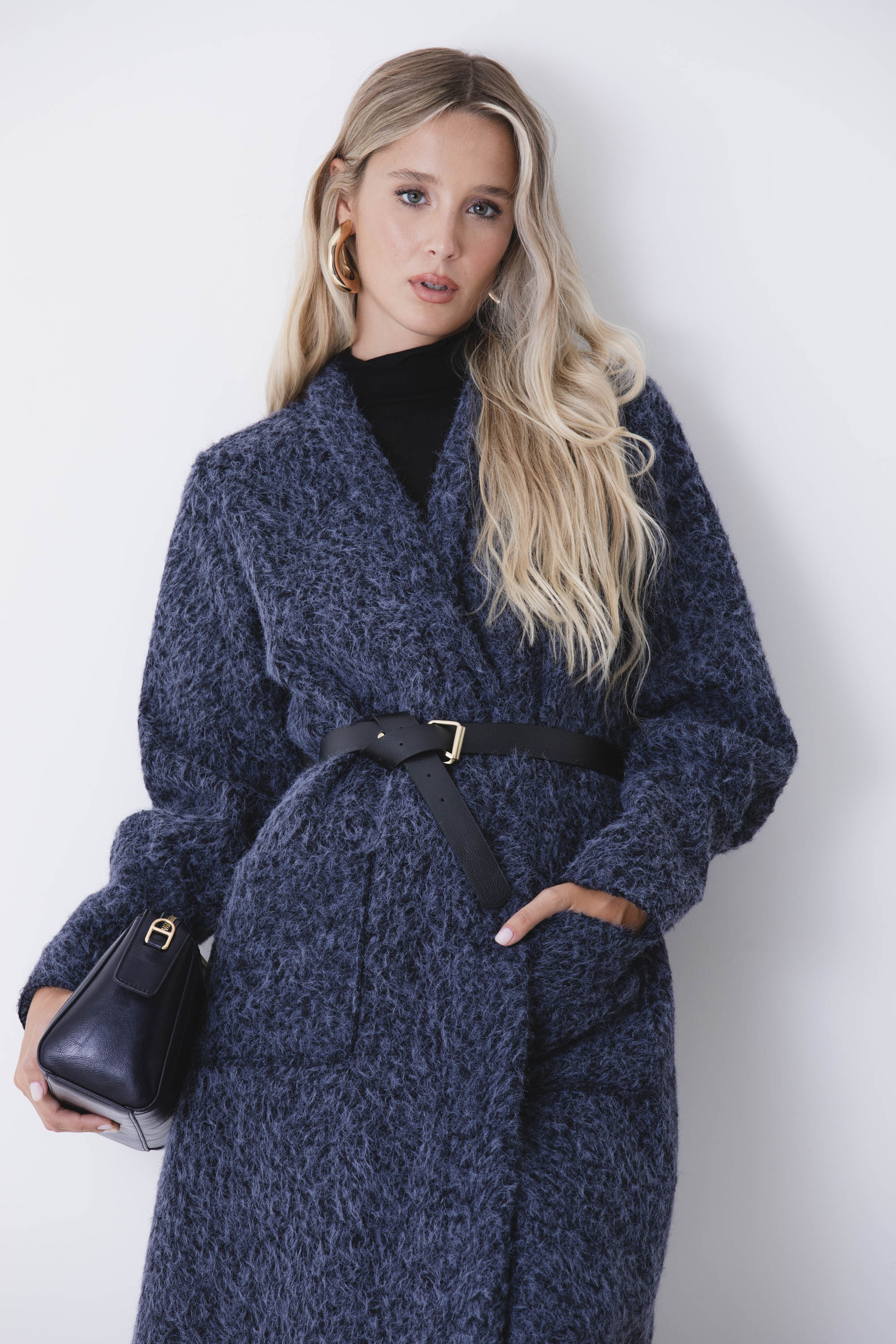 Cappotto lungo in lana cotta - FW27