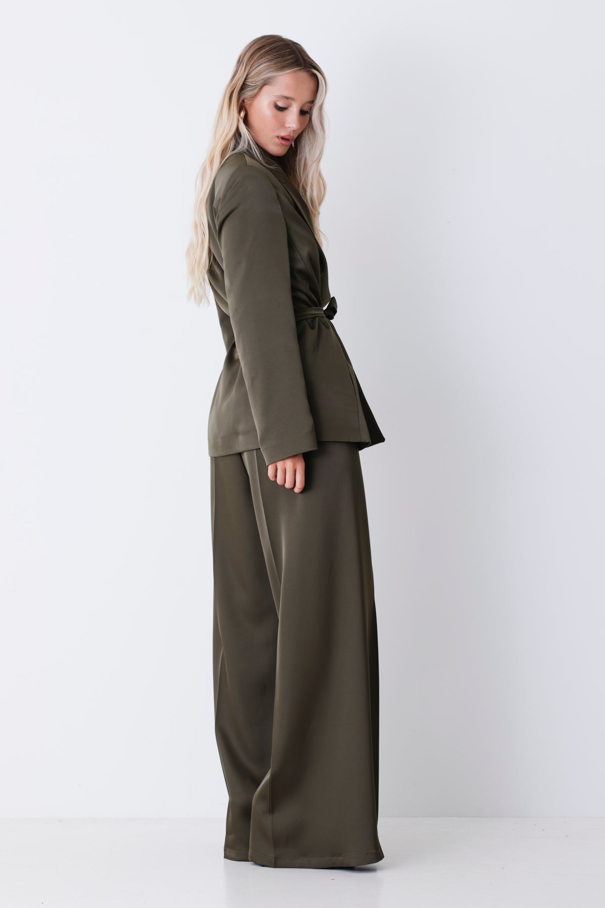 Pantalone palazzo in raso - FW27