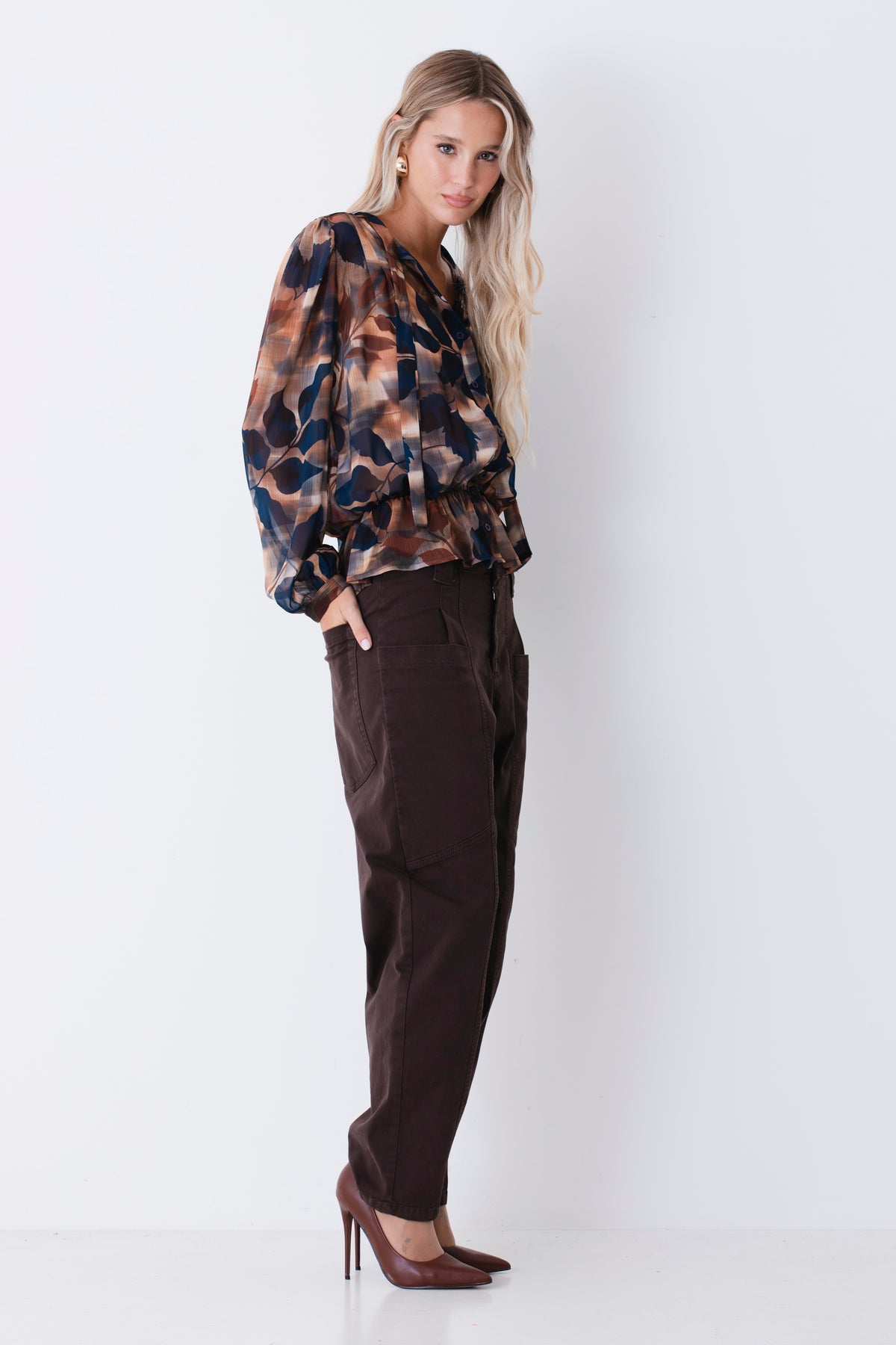 Pantalone utility in cotone - FW27