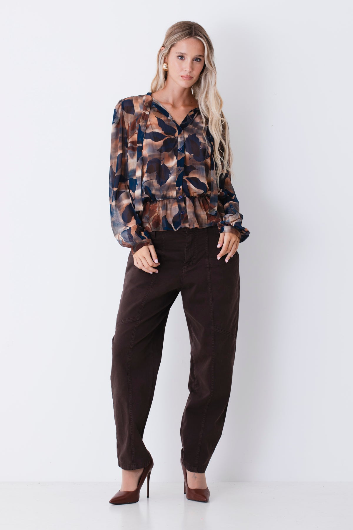 Pantalone utility in cotone - FW27