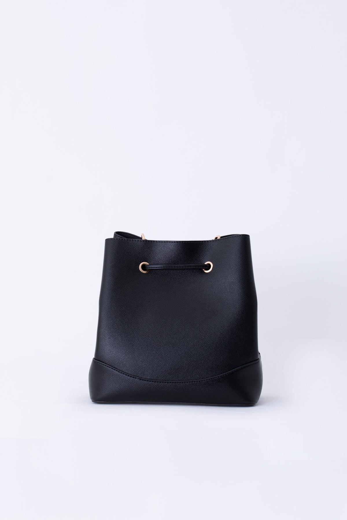 Secchiello in effetto pelle a trama incrociata - FW27