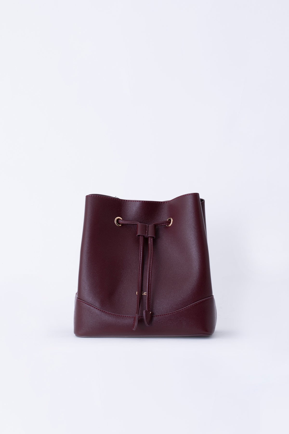 Secchiello in effetto pelle a trama incrociata - FW27
