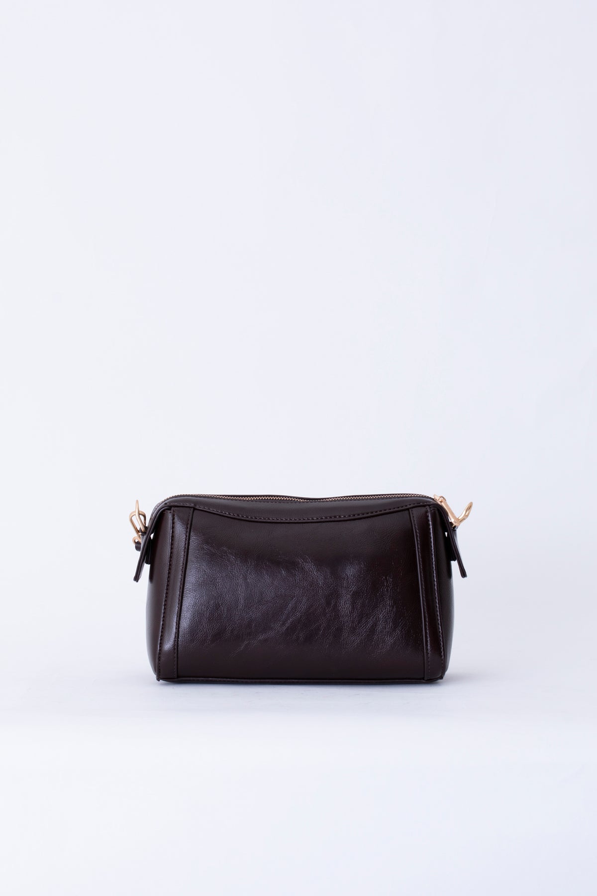 Borsa a spalla in similpelle effetto vintage - FW27