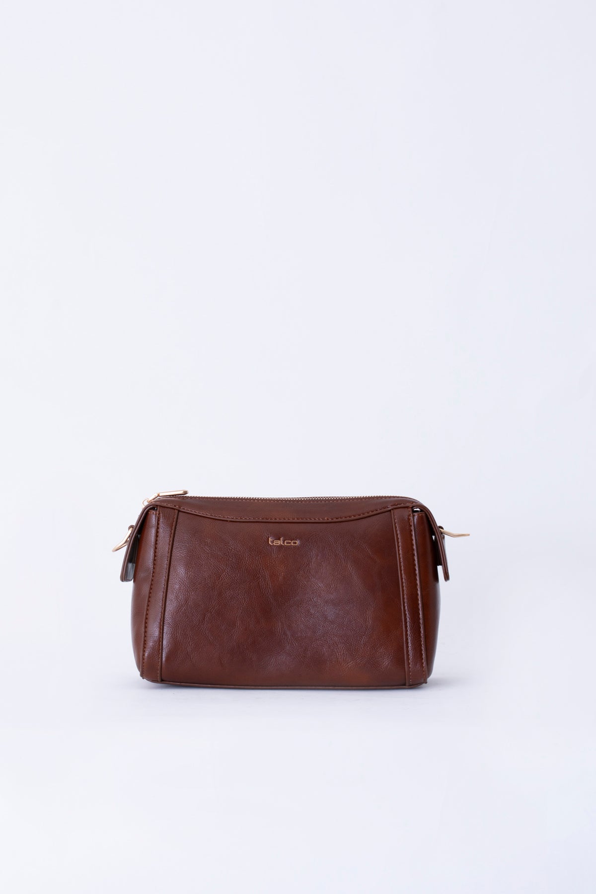 Borsa a spalla in similpelle effetto vintage - FW27