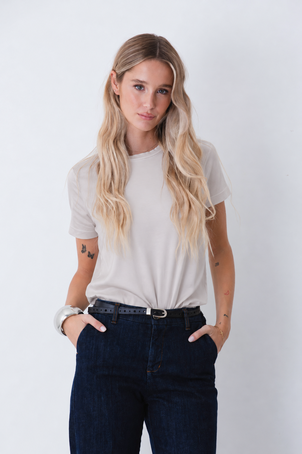 T-shirt in raso elasticizzato - FW27