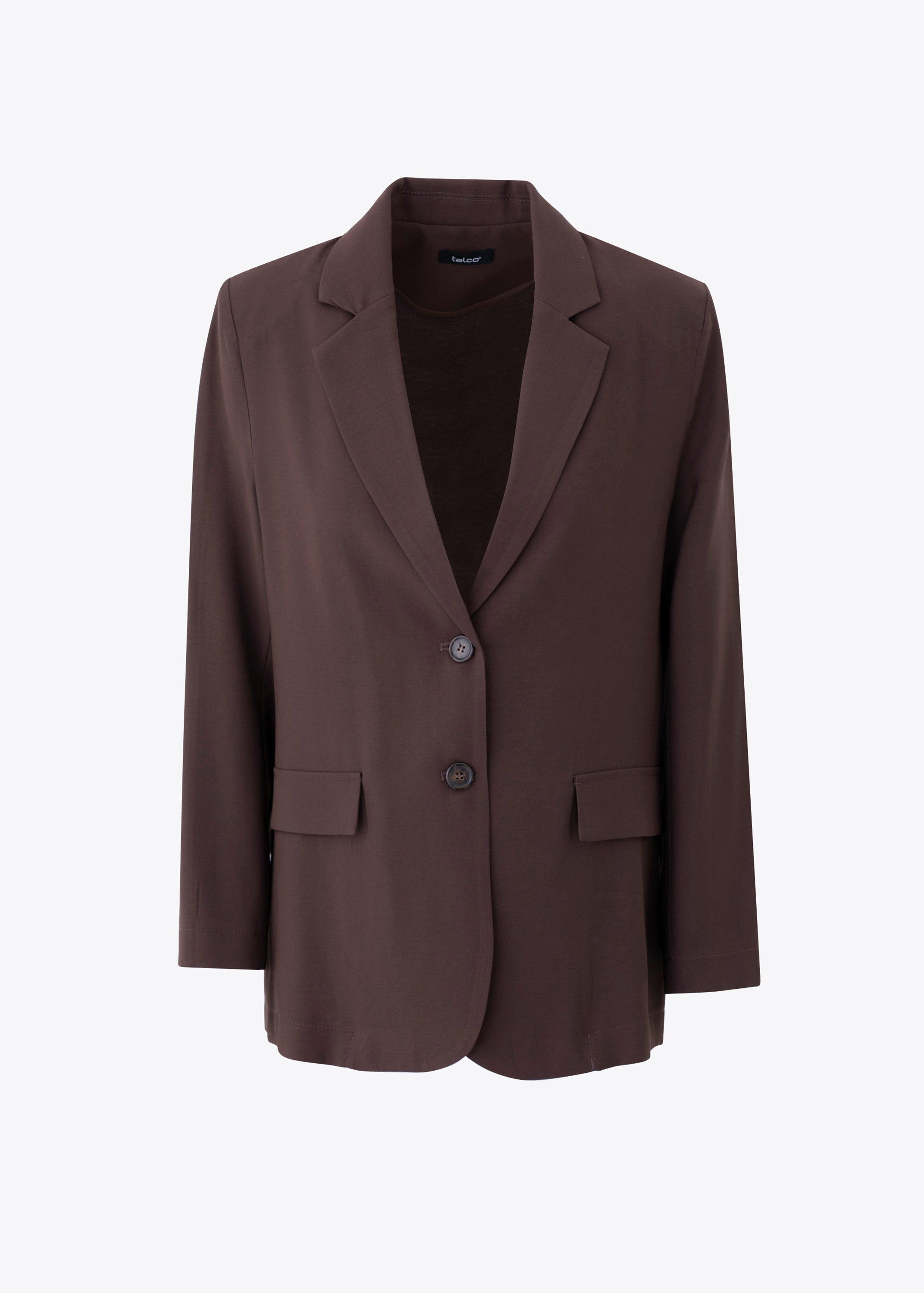Blazer over ad un petto in viscosa - PE25