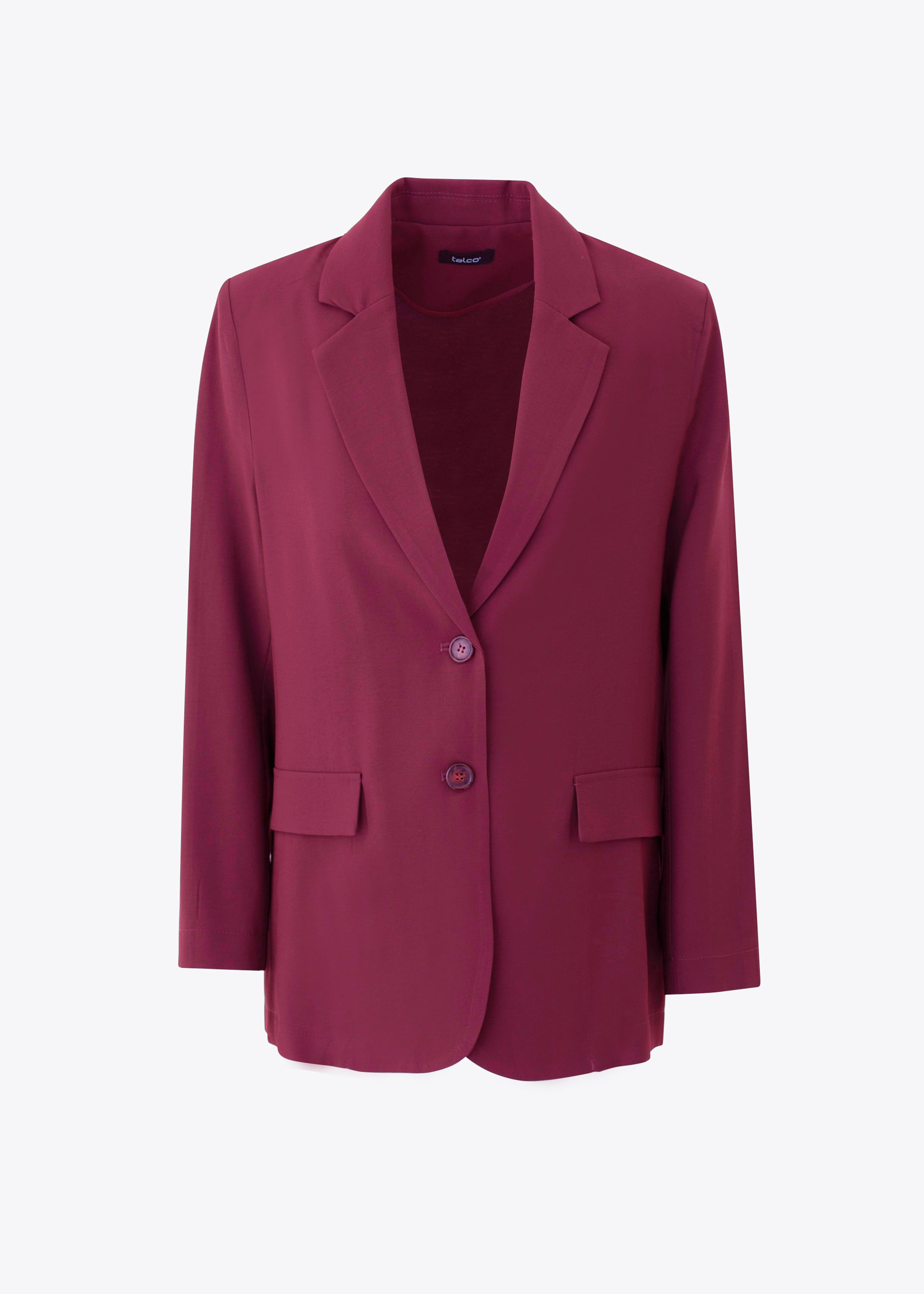Blazer over ad un petto in viscosa - PE25