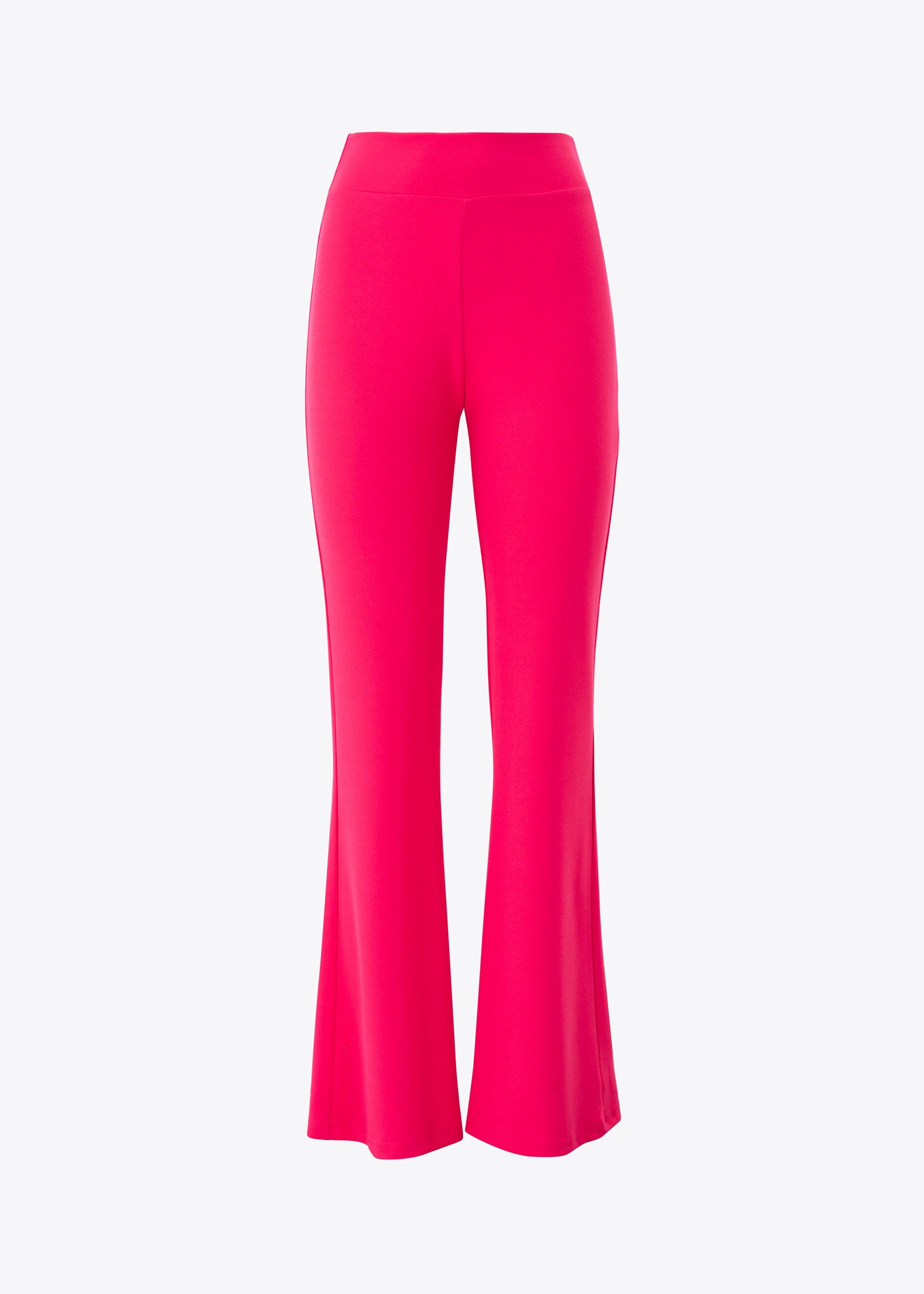 Pantalone a zampa in scuba crepe - PE25