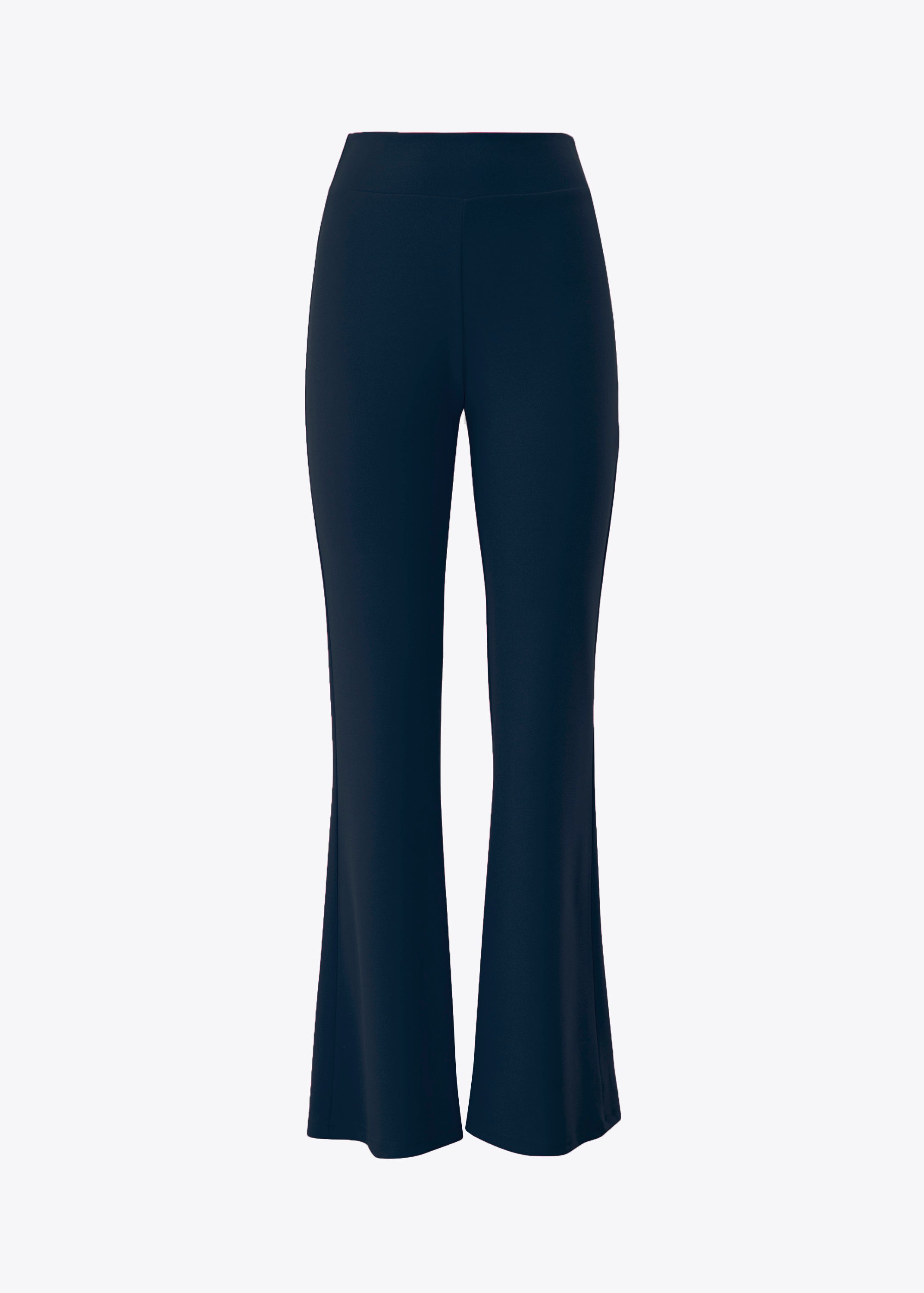 Pantalone a zampa in scuba crepe - PE25
