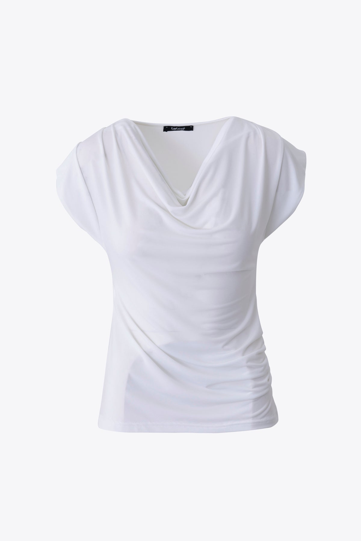 Top scollo morbido in jersey elasticizzato - FW27