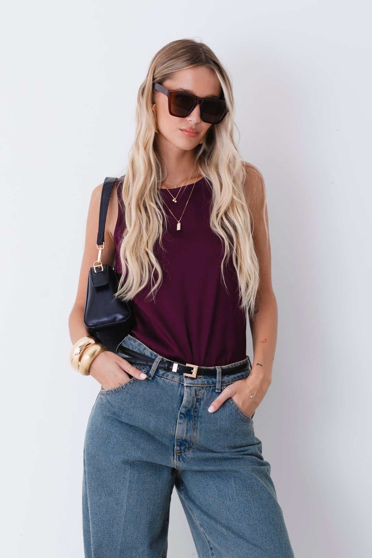 Top in raso elasticizzato - FW27