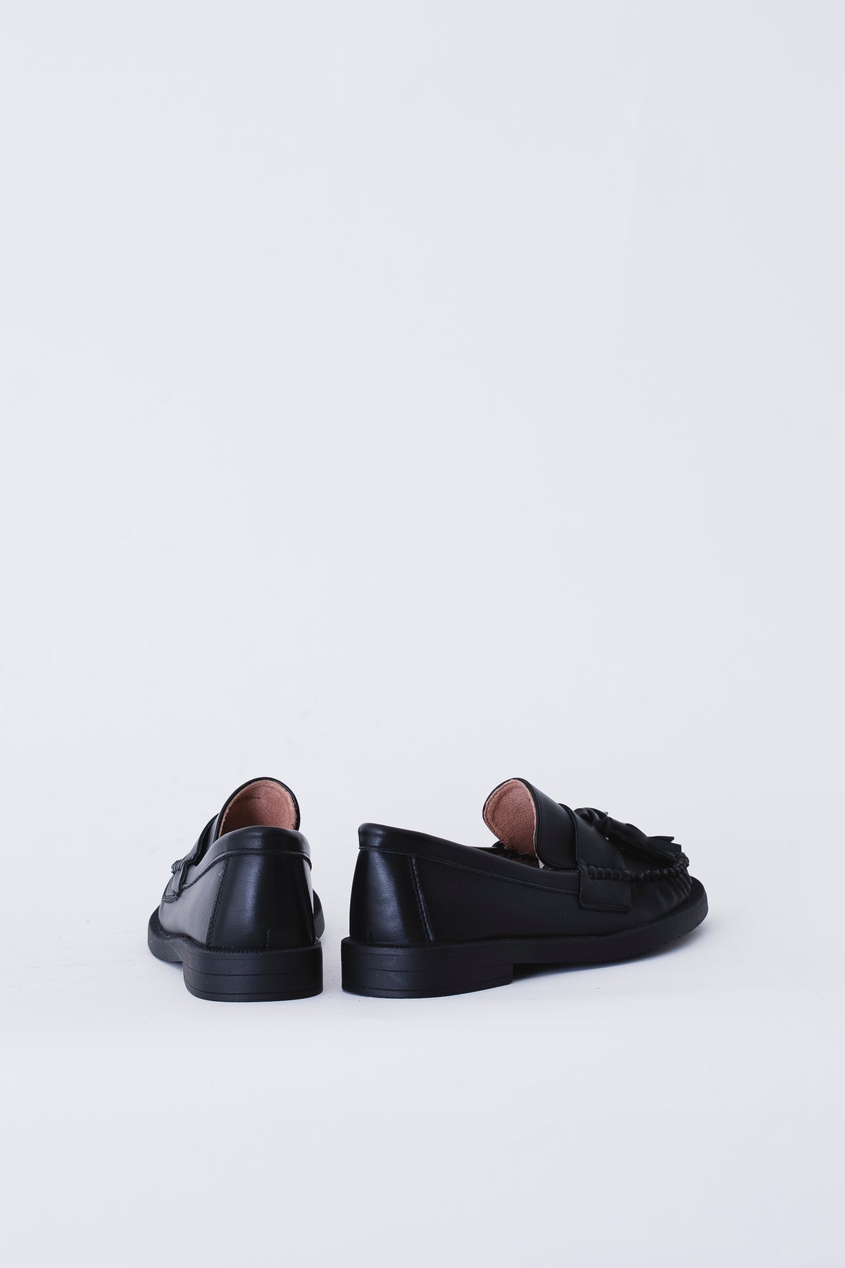 Mocassino arricciato con nappina in effetto pelle - FW27