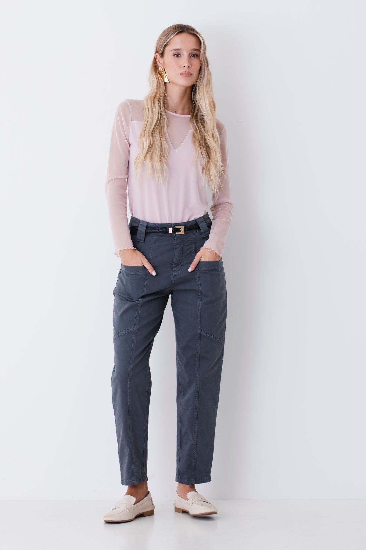 Pantalone utility in cotone - FW27