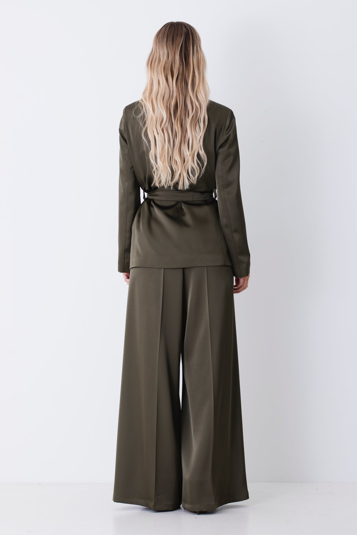 Pantalone palazzo in raso - FW27