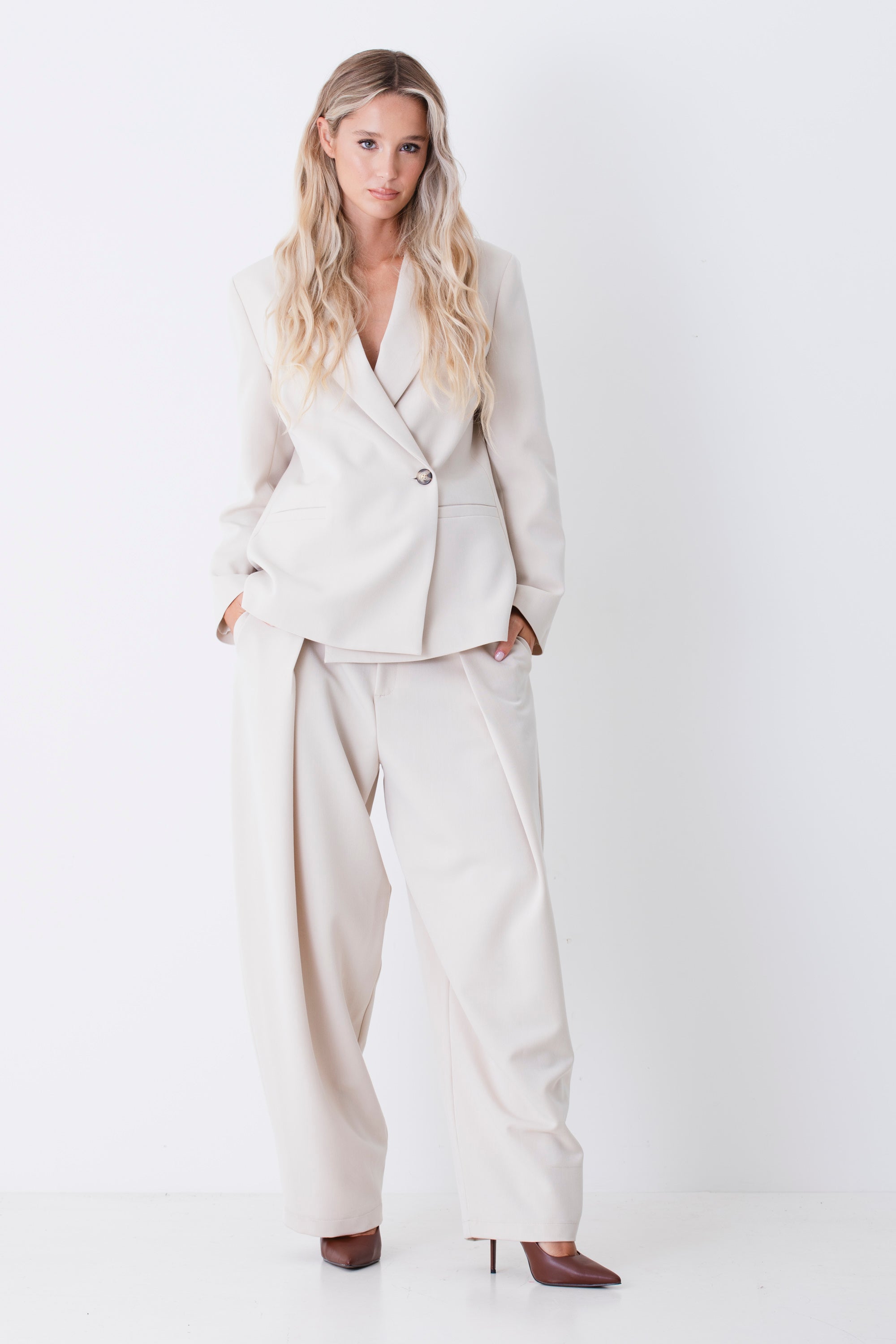 Giacca doppio petto in mano lana - FW27