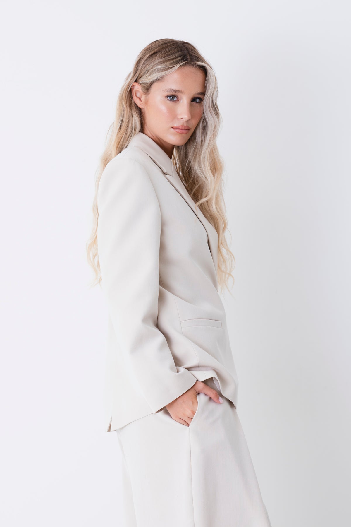 Giacca doppio petto in mano lana - FW27