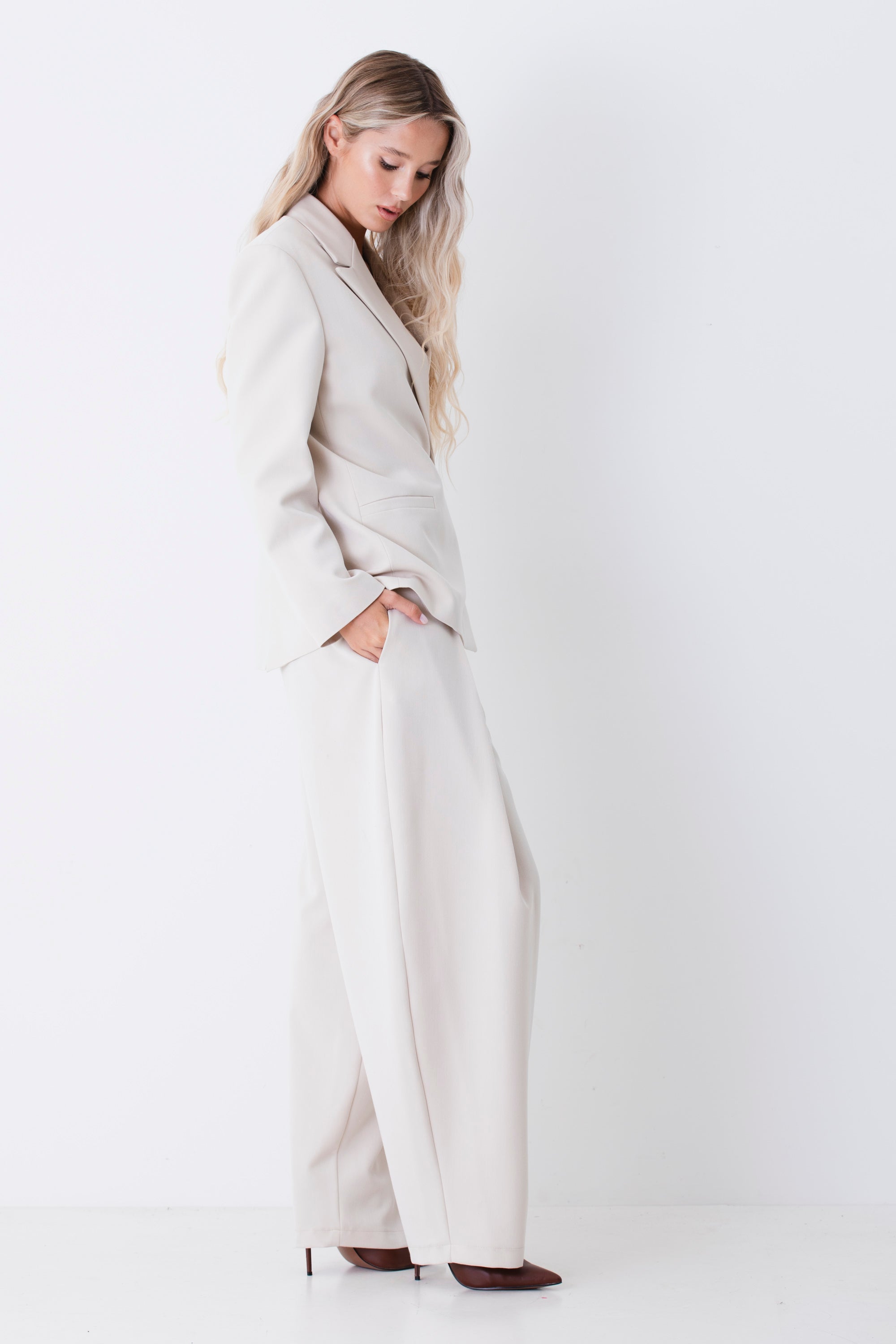 Giacca doppio petto in mano lana - FW27
