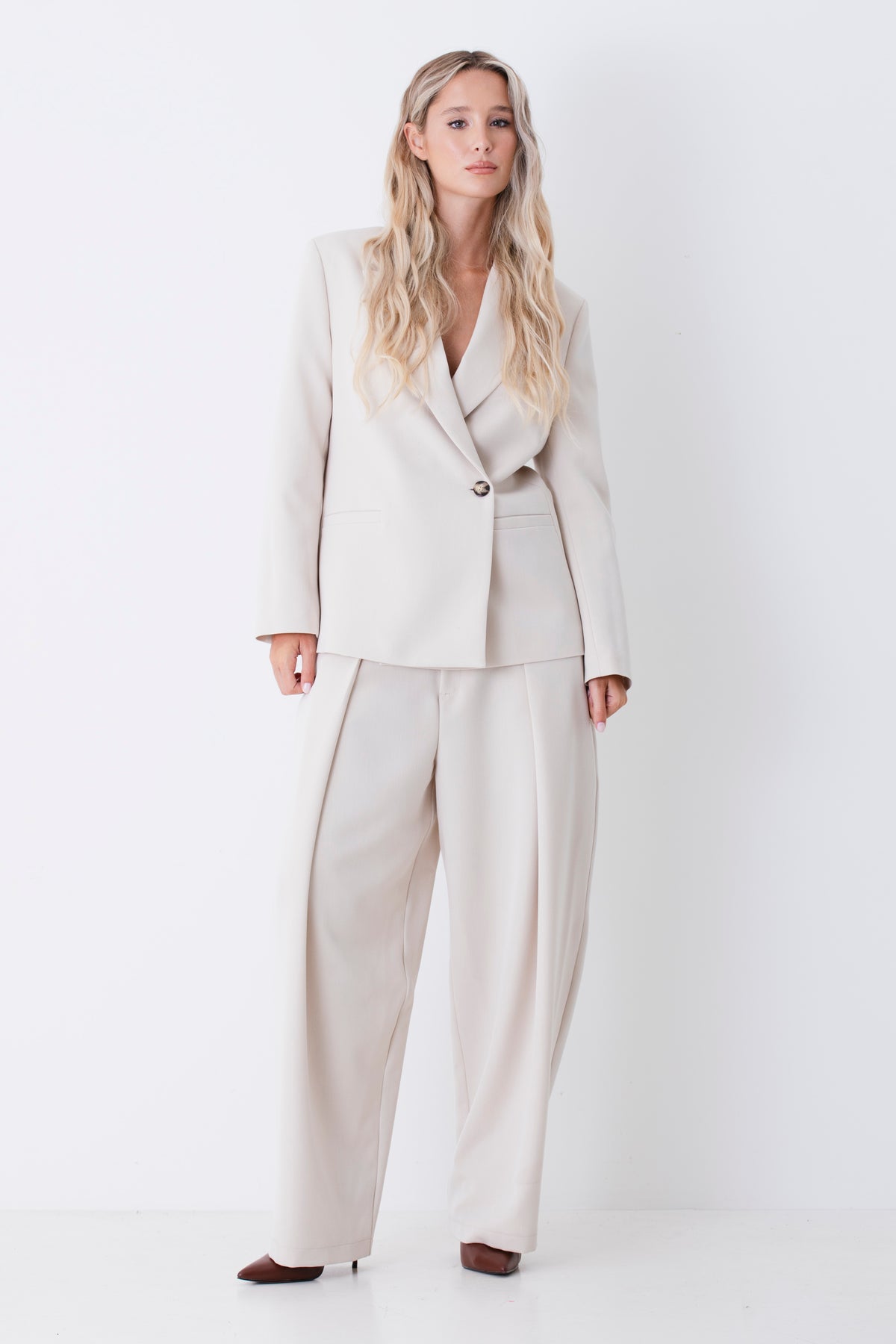 Giacca doppio petto in mano lana - FW27