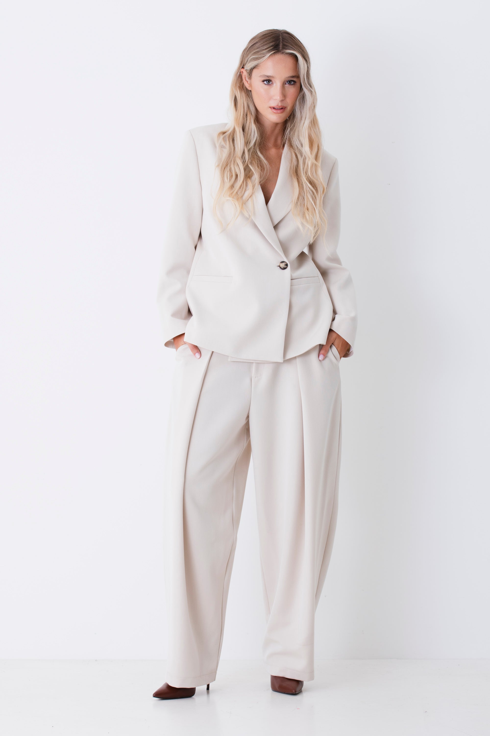 Giacca doppio petto in mano lana - FW27
