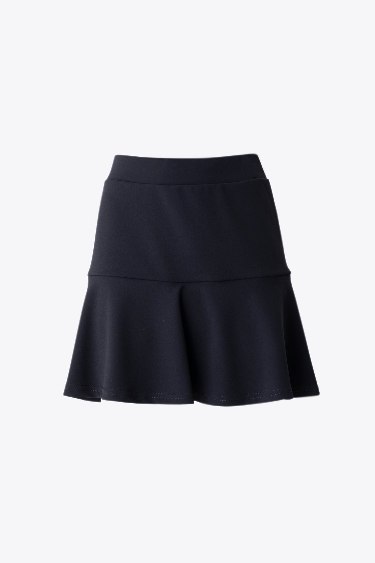 Gonna Corta In Crepe E Tulle A 3 Strati Con Code - Nero, Taglia S-M-L-XL, Nuova Con Etichetta
