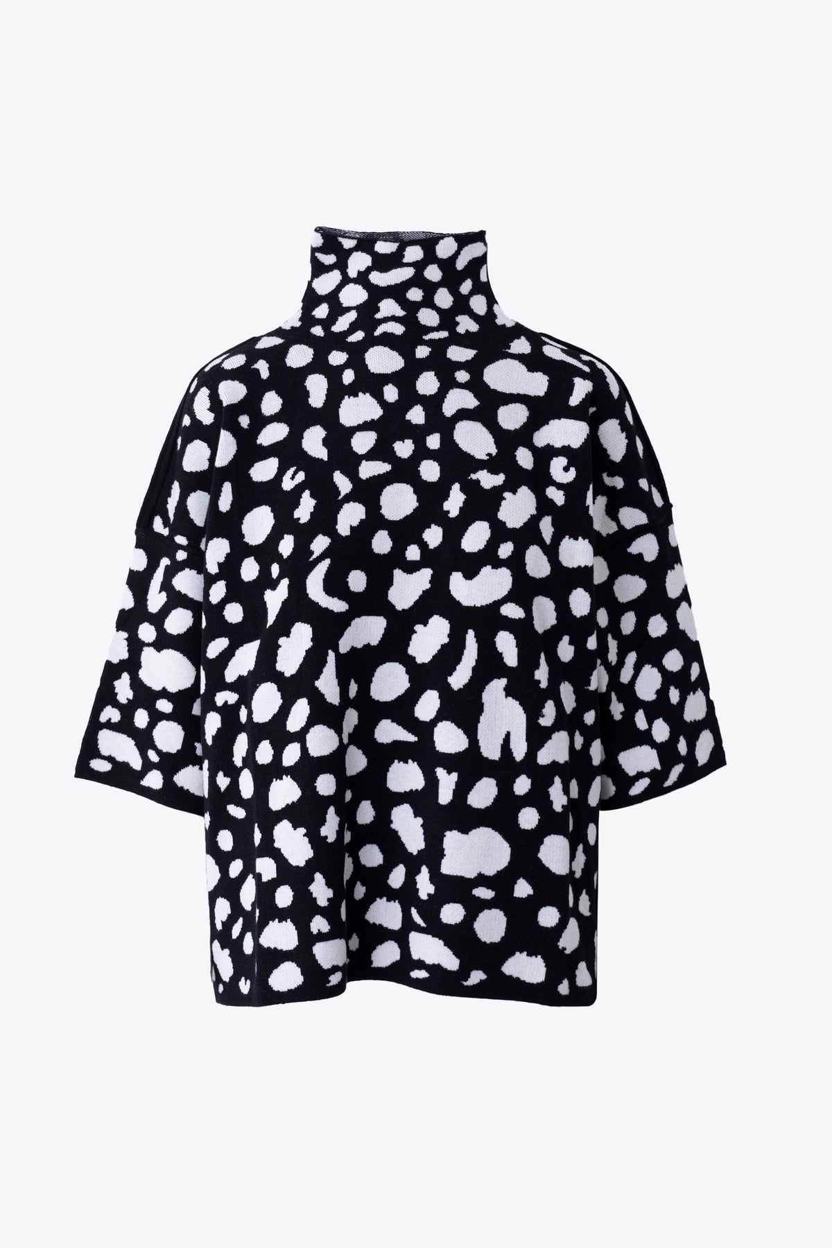 Pullover jacquard fantasia maculata - FW27