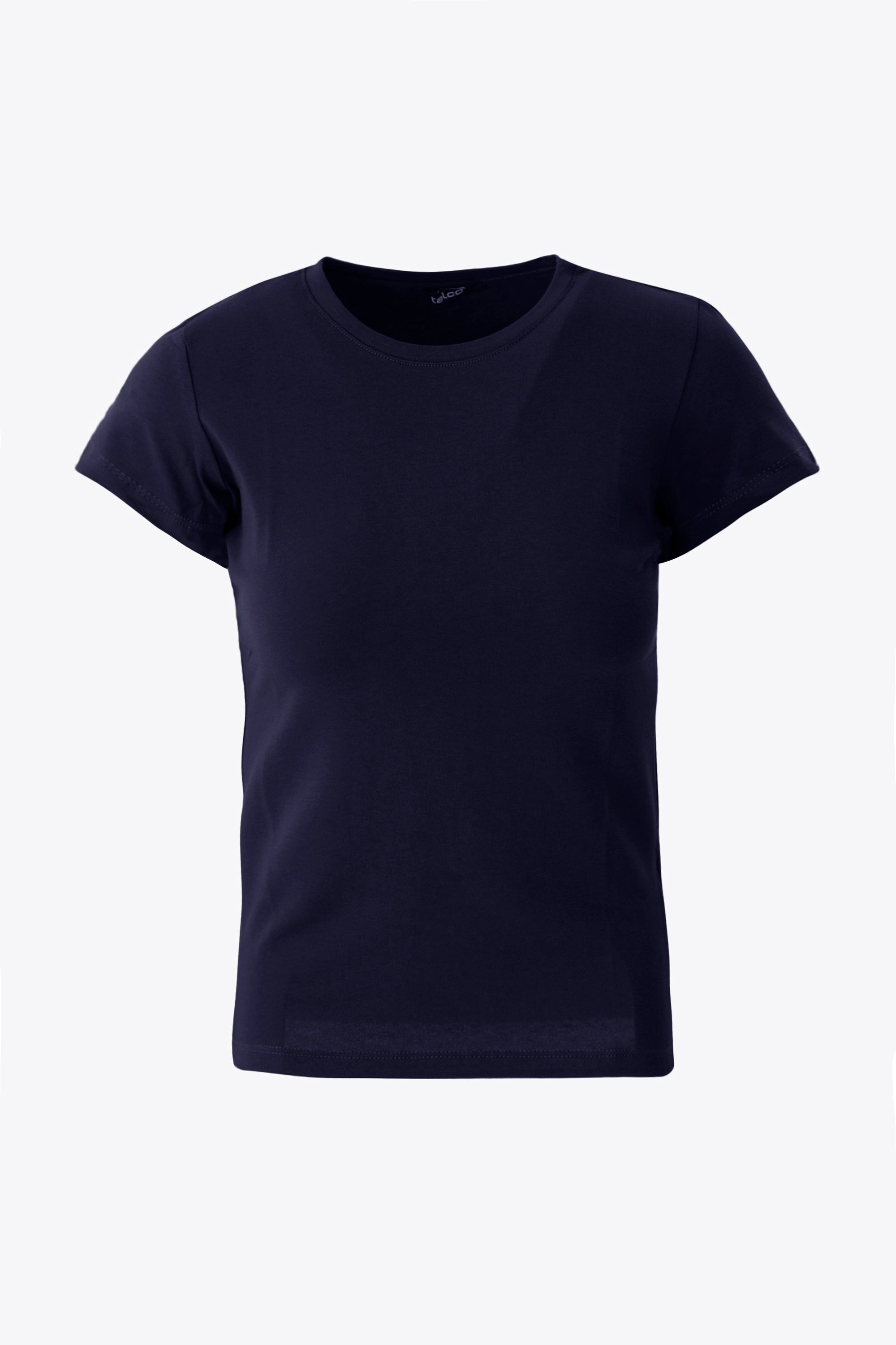 T-shirt basic girocollo in cotone - PE26