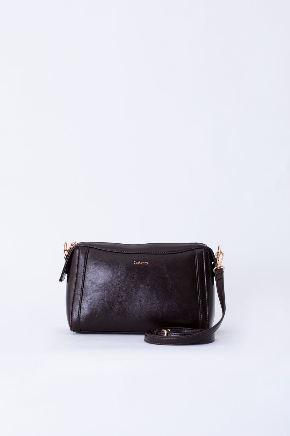 Borsa a spalla in similpelle effetto vintage - FW27