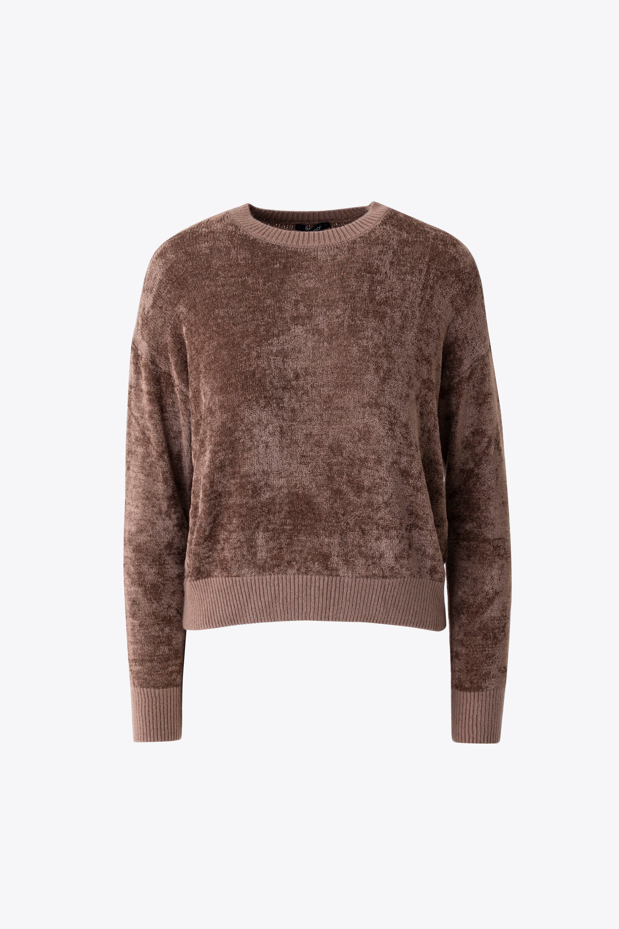 Maglia girocollo in ciniglia - FW26