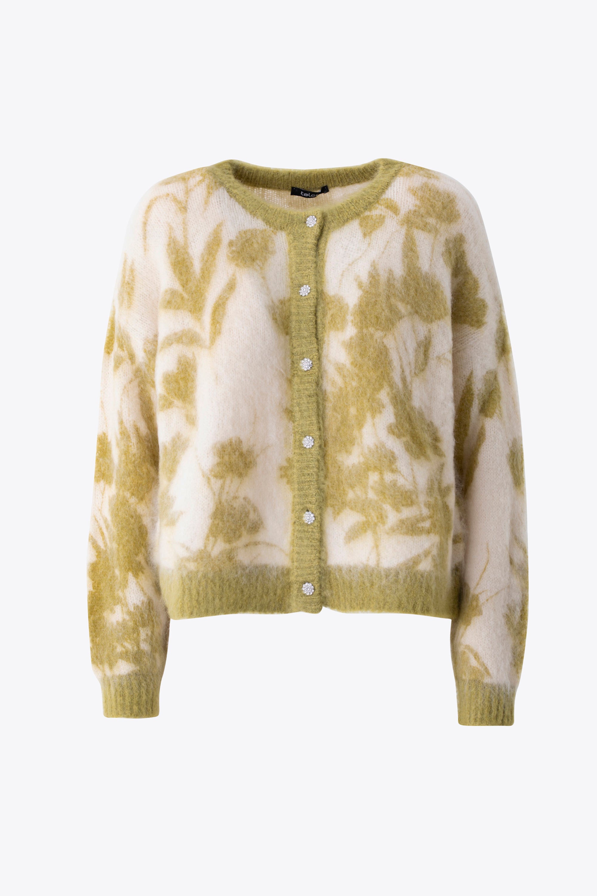 Giacca in misto mohair con stampa floreale - FW26